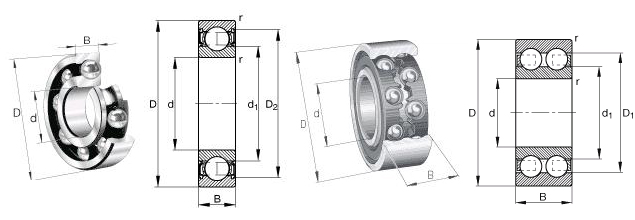 SKF E2.608-2RSH Bearing