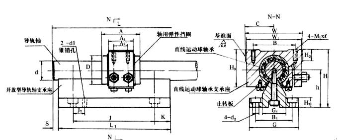 GTAt40轴承、直线导套